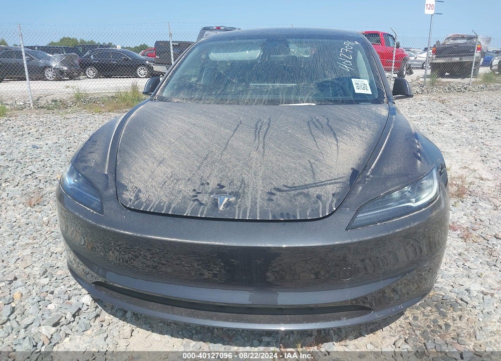 2024 TESLA MODEL 3 LONG RANGE DUAL MOTOR ALL-WHEEL DRIVE VIN: 5YJ3E1EB0RF796424