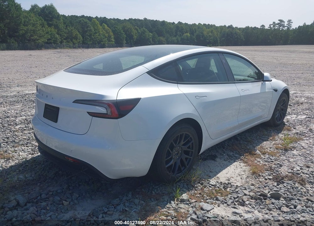 2024 TESLA MODEL 3 REAR-WHEEL DRIVE VIN: 5YJ3E1EA2RF823727