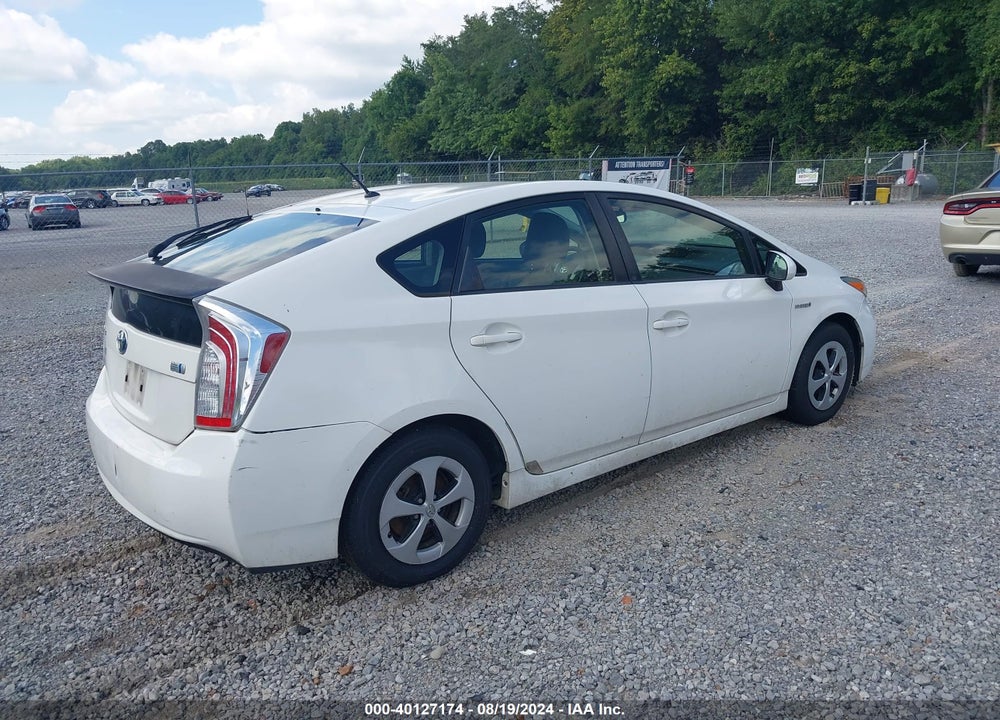 2014 TOYOTA PRIUS TWO VIN: JTDKN3DU0E1764201
