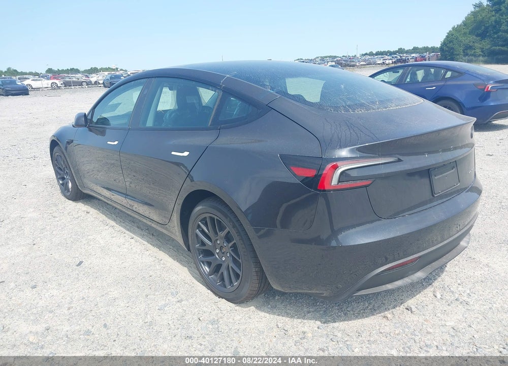 2024 TESLA MODEL 3 LONG RANGE DUAL MOTOR ALL-WHEEL DRIVE VIN: 5YJ3E1EB8RF795683
