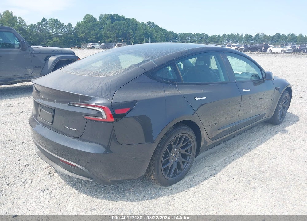 2024 TESLA MODEL 3 LONG RANGE DUAL MOTOR ALL-WHEEL DRIVE VIN: 5YJ3E1EB8RF795683