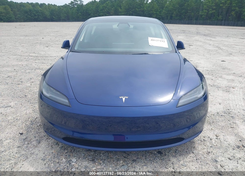 2024 TESLA MODEL 3 LONG RANGE DUAL MOTOR ALL-WHEEL DRIVE VIN: 5YJ3E1EB6RF811511