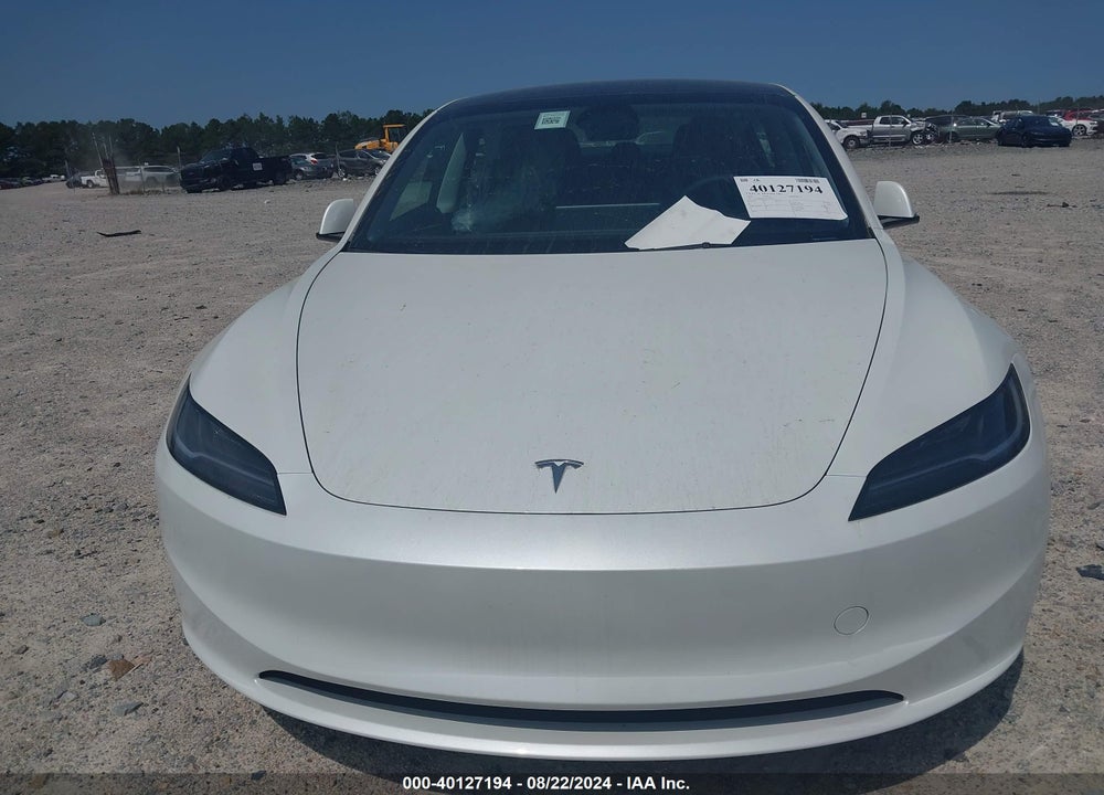 2024 TESLA MODEL 3 LONG RANGE DUAL MOTOR ALL-WHEEL DRIVE VIN: 5YJ3E1EB7RF792533