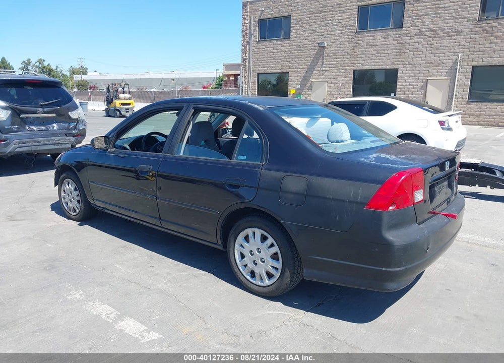 2004 HONDA CIVIC LX VIN: 2HGES16574H510955