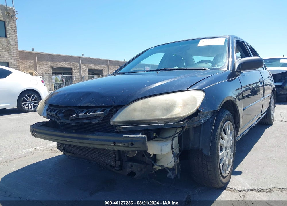 2004 HONDA CIVIC LX VIN: 2HGES16574H510955