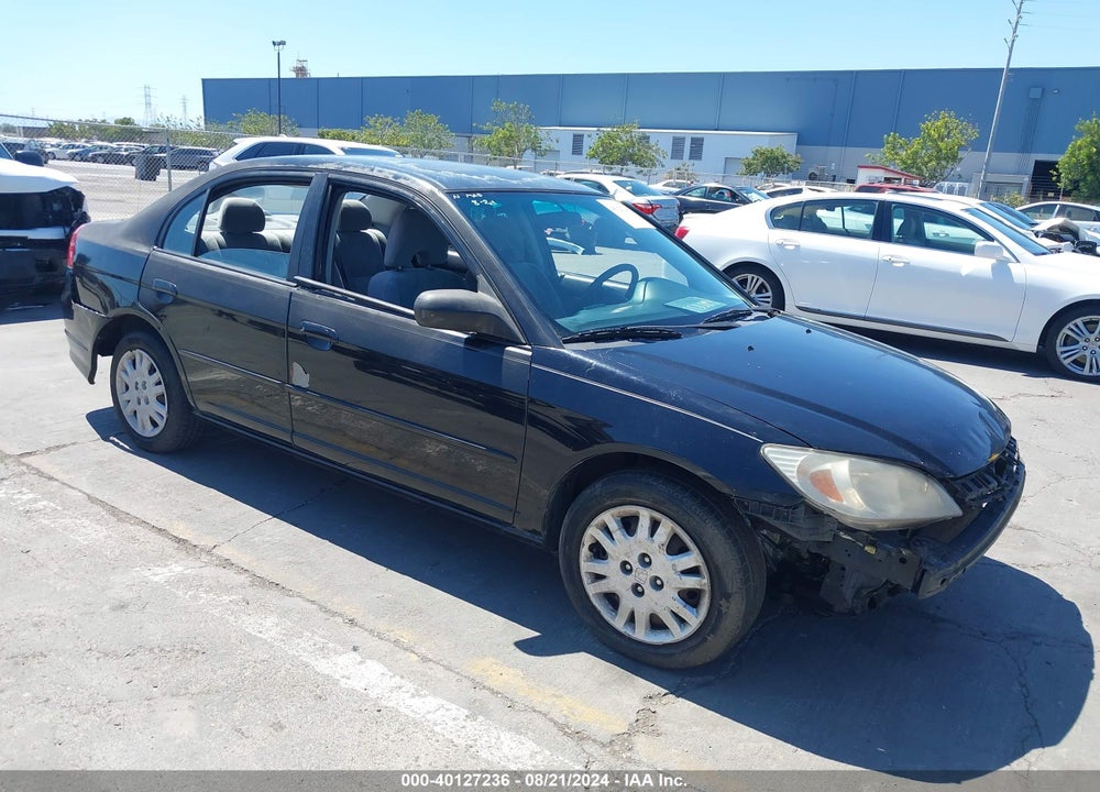 2004 HONDA CIVIC LX VIN: 2HGES16574H510955