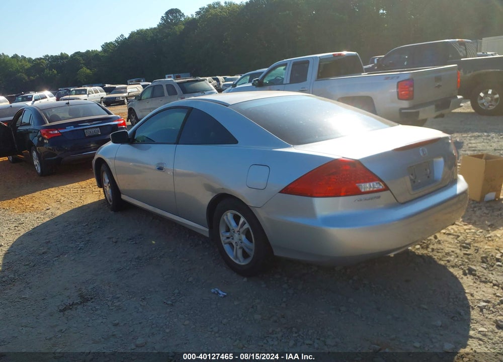 2007 HONDA ACCORD VIN: 1HGCM72337A022260