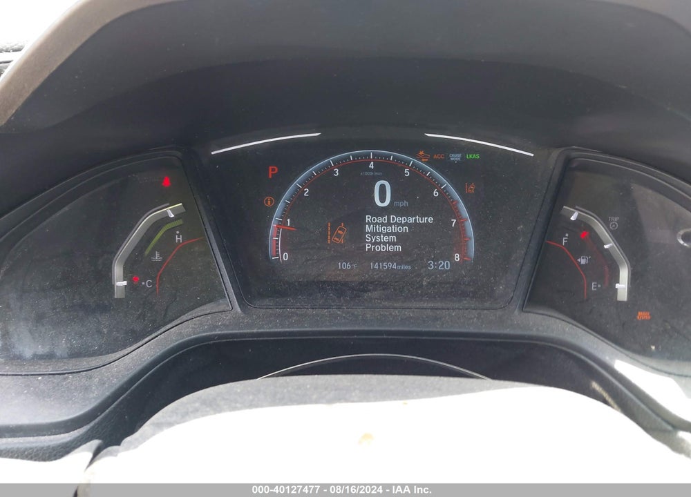 2019 HONDA CIVIC SPORT VIN: SHHFK7H49KU205601
