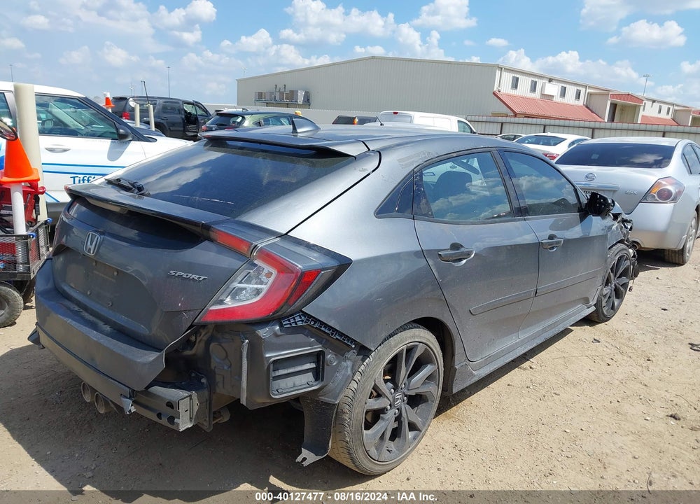 2019 HONDA CIVIC SPORT VIN: SHHFK7H49KU205601