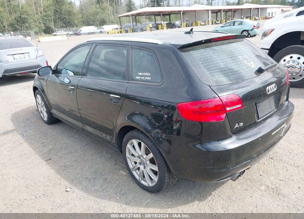 2011 AUDI A3 2.0T PREMIUM VIN: WAUMFAFM6BA046281