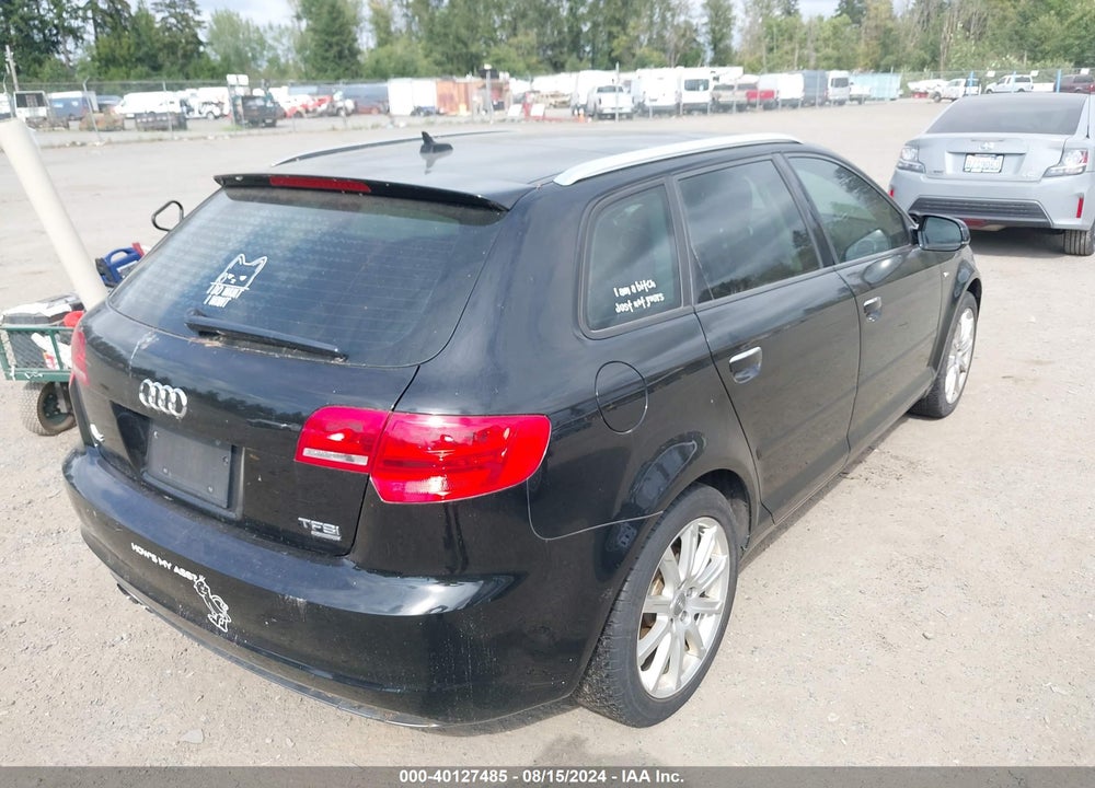 2011 AUDI A3 2.0T PREMIUM VIN: WAUMFAFM6BA046281