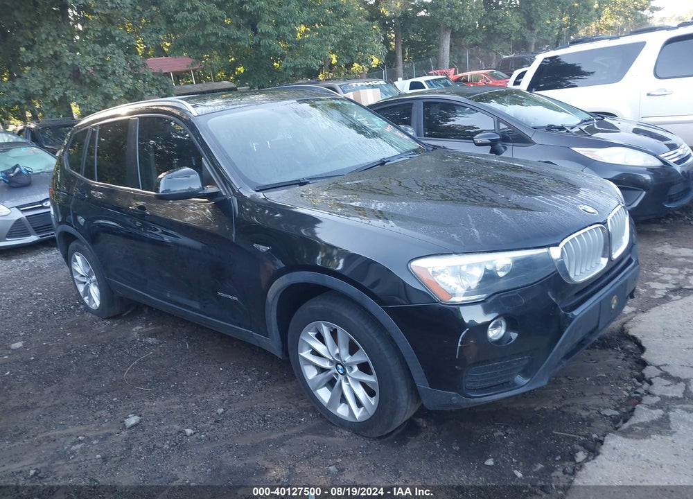 2016 BMW X3 XDRIVE28I VIN: 5UXWX9C52G0D86949