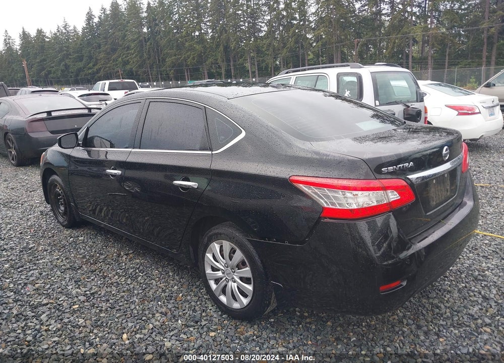 2015 NISSAN SENTRA SV VIN: 3N1AB7AP2FY285885