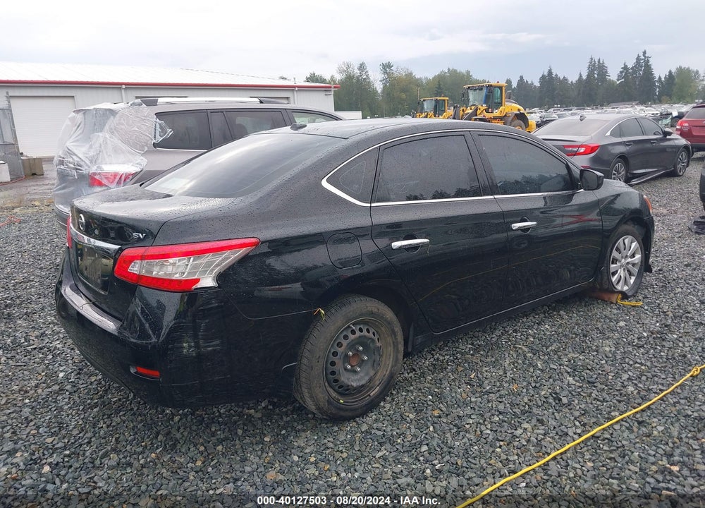 2015 NISSAN SENTRA SV VIN: 3N1AB7AP2FY285885