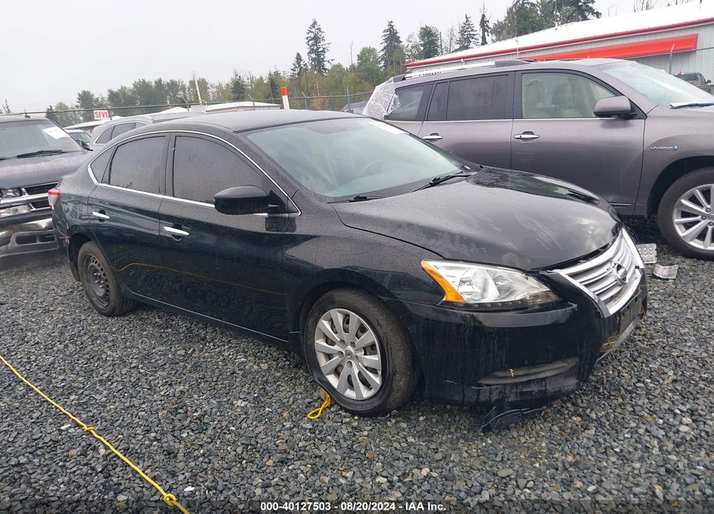 2015 NISSAN SENTRA SV VIN: 3N1AB7AP2FY285885