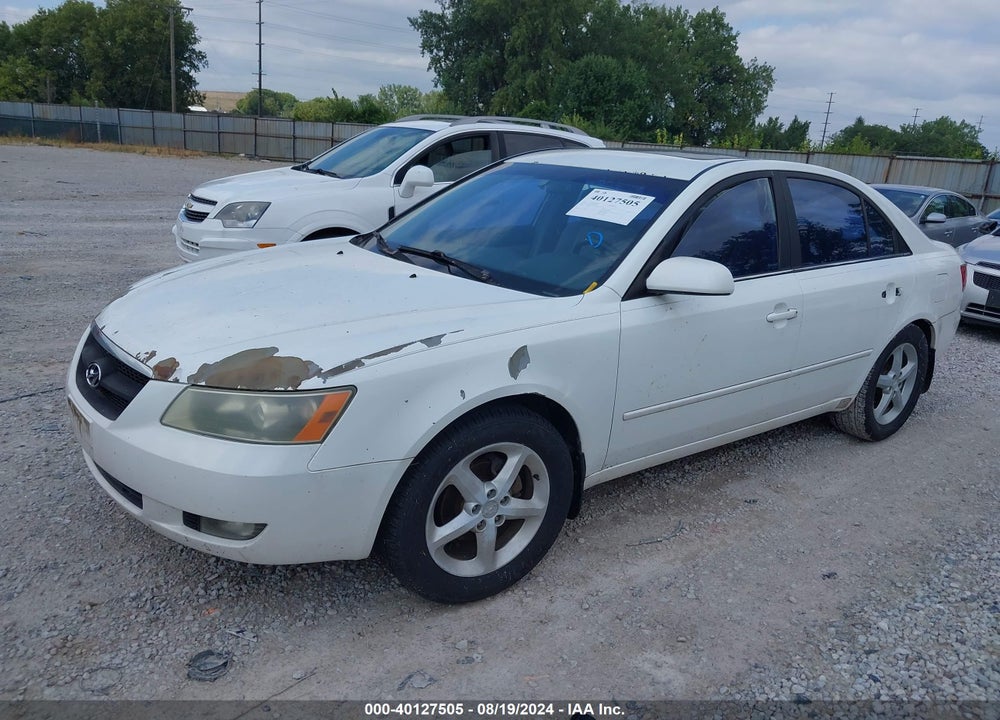 2007 HYUNDAI SONATA GLS VIN: 5NPET46C57H199999