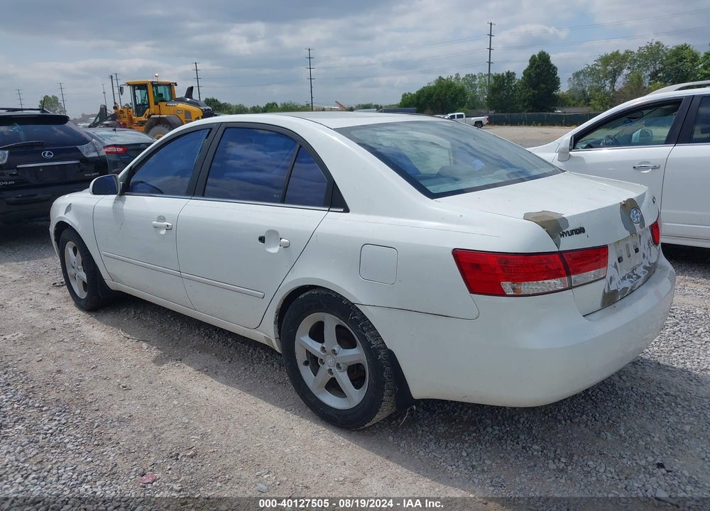 2007 HYUNDAI SONATA GLS VIN: 5NPET46C57H199999