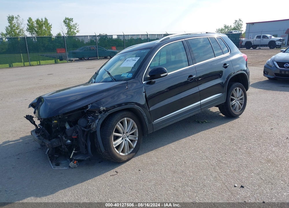2012 VOLKSWAGEN TIGUAN SE VIN: WVGBV7AX9CW548946