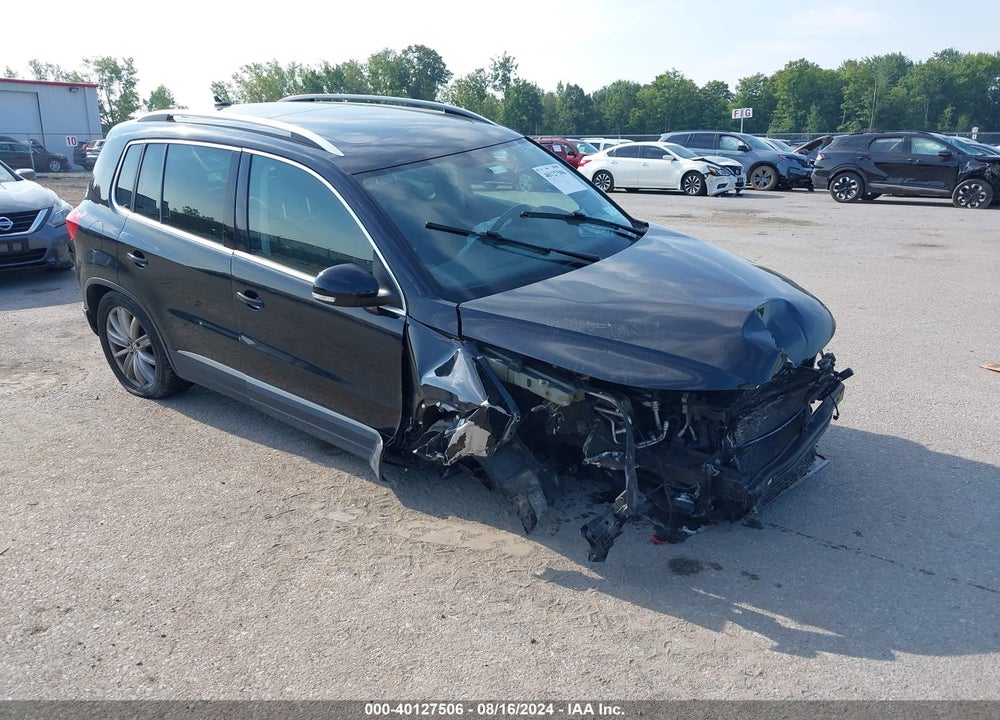 2012 VOLKSWAGEN TIGUAN SE VIN: WVGBV7AX9CW548946