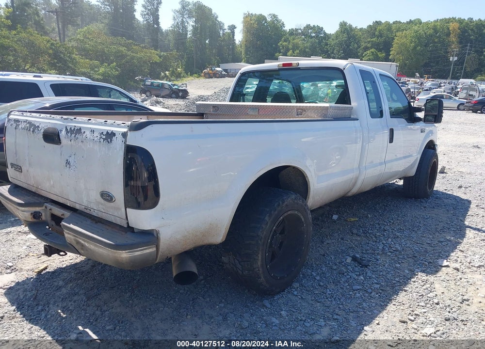 1999 FORD F-250 LARIAT/XL/XLT VIN: 1FTNX20F8XEA09768