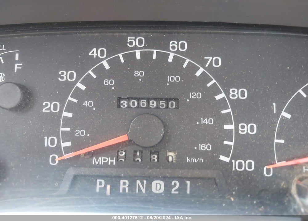 1999 FORD F-250 LARIAT/XL/XLT VIN: 1FTNX20F8XEA09768