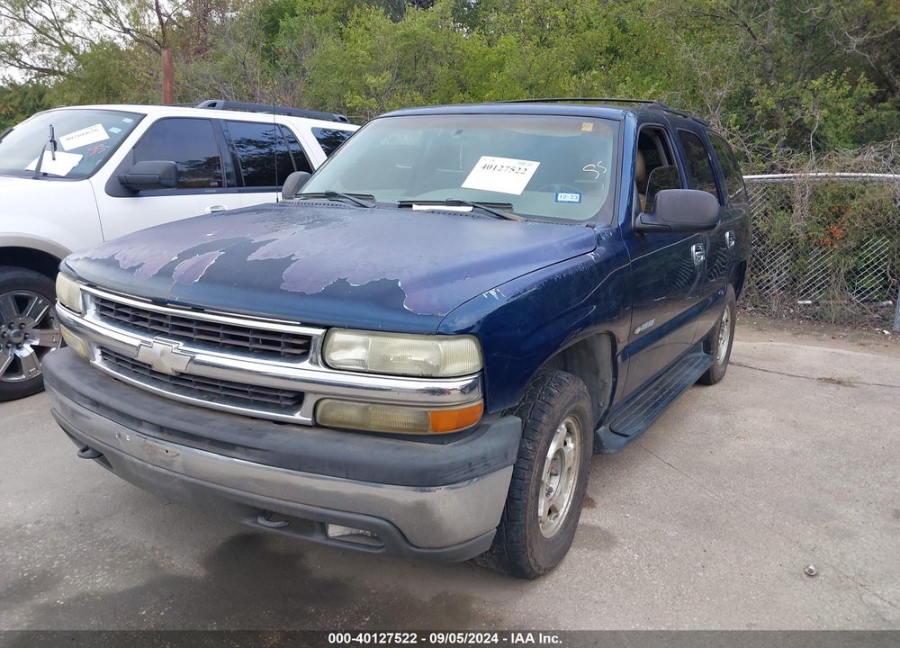2002 CHEVROLET TAHOE LS VIN: 1GNEC13Z42R215349