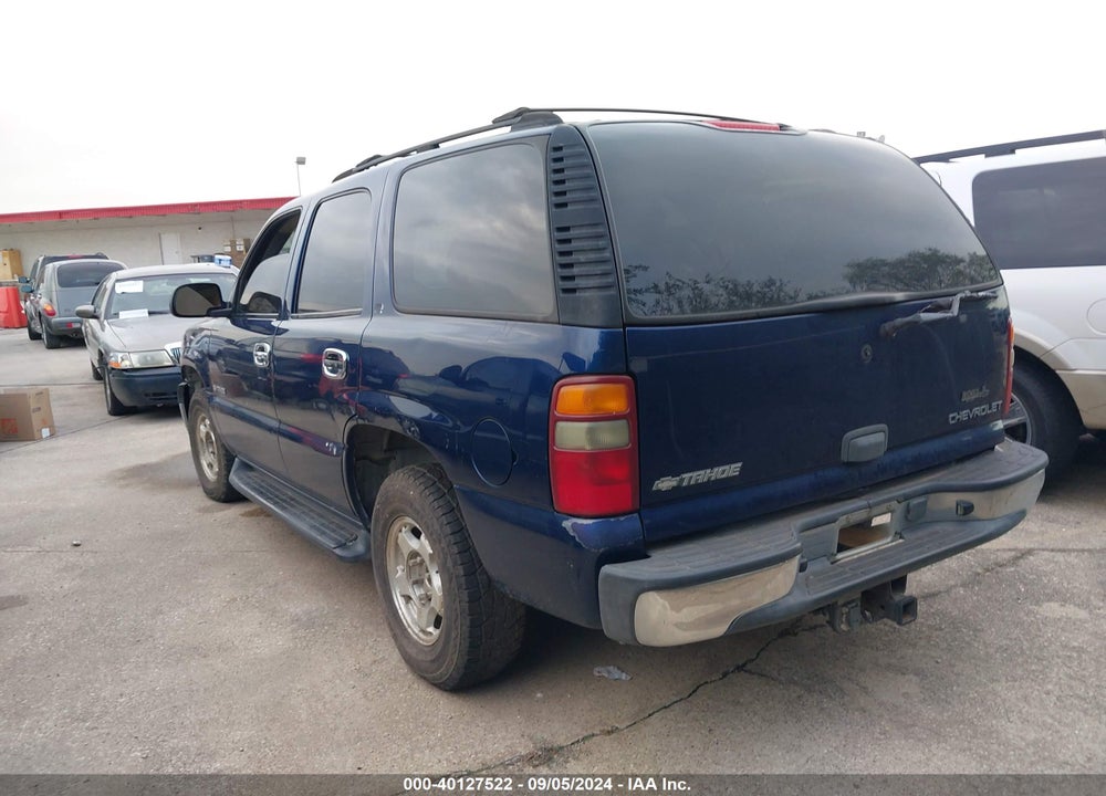 2002 CHEVROLET TAHOE LS VIN: 1GNEC13Z42R215349