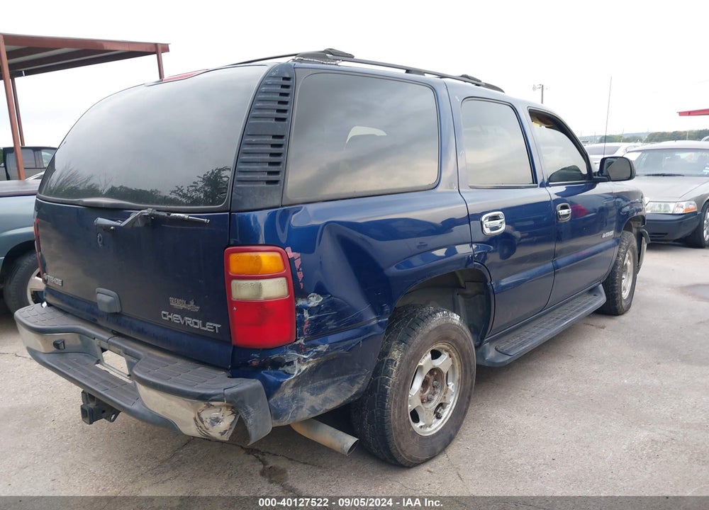 2002 CHEVROLET TAHOE LS VIN: 1GNEC13Z42R215349