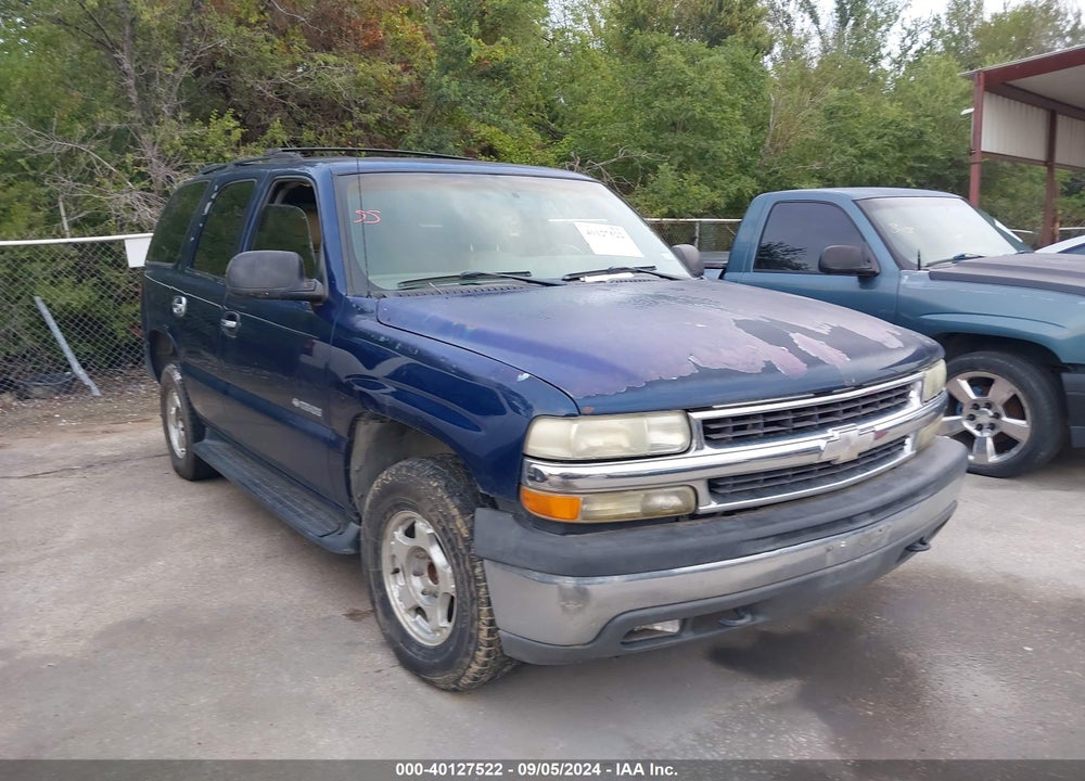 2002 CHEVROLET TAHOE LS VIN: 1GNEC13Z42R215349