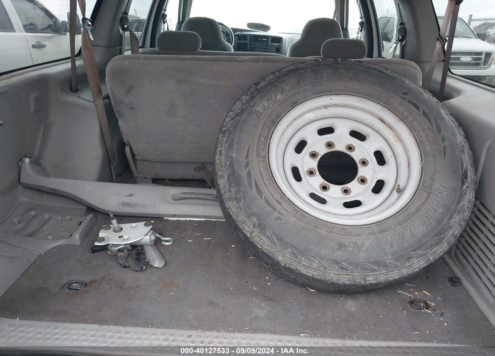 2000 FORD EXCURSION XLT VIN: 1FMNU40L6YEC79105