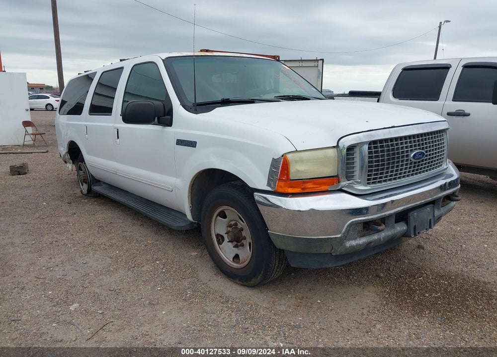 2000 FORD EXCURSION XLT VIN: 1FMNU40L6YEC79105