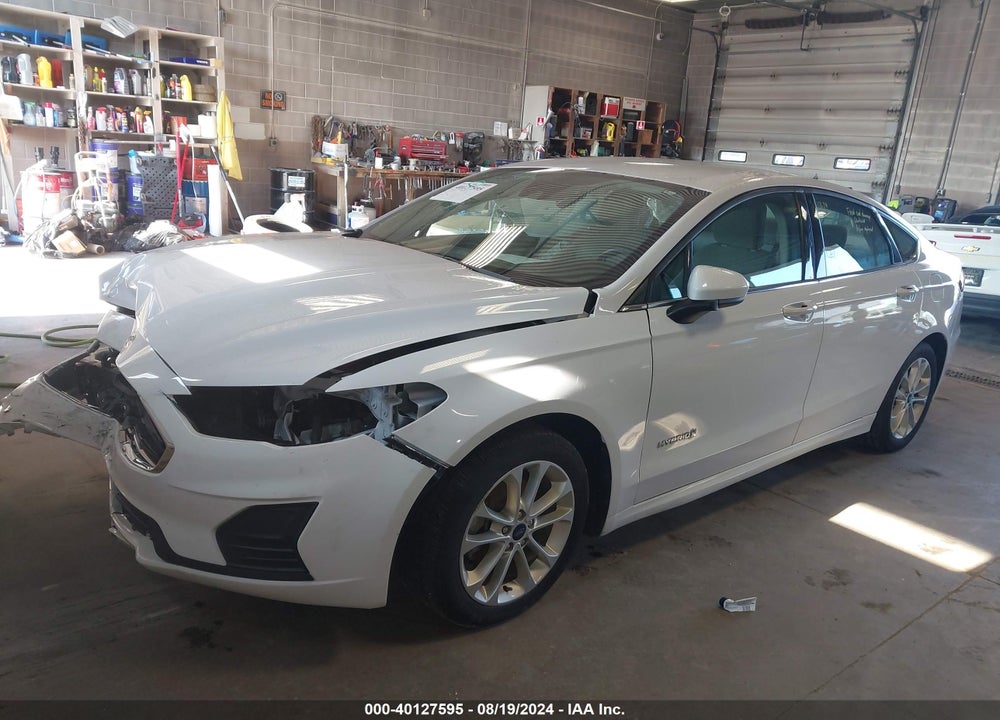 2019 FORD FUSION HYBRID SE VIN: 3FA6P0LU1KR203850