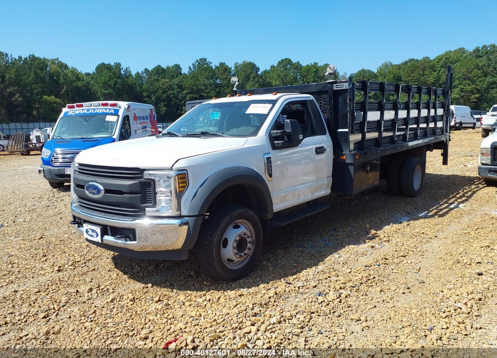 2018 FORD F-550 CHASSIS XL VIN: 1FDUF5GY3JEC27076