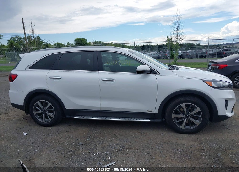 2019 KIA SORENTO 3.3L EX VIN: 5XYPHDA5XKG499900