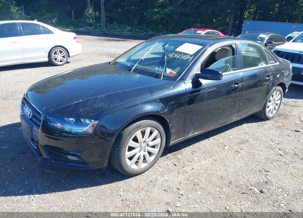 2014 AUDI A4 2.0T PREMIUM VIN: WAUBFAFL4EN003523