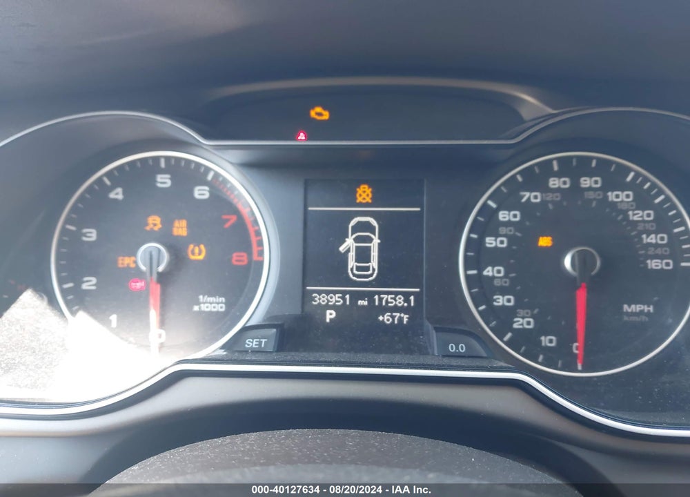 2014 AUDI A4 2.0T PREMIUM VIN: WAUBFAFL4EN003523