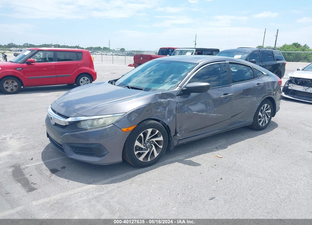 2016 HONDA CIVIC VIN: 2HGFC2F70GH514634