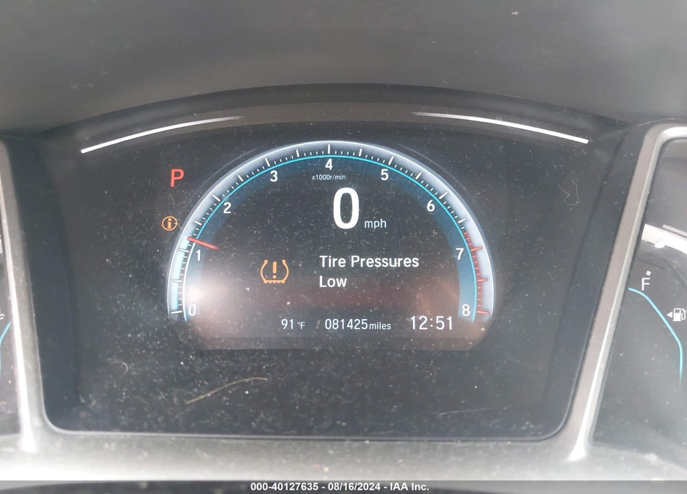 2016 HONDA CIVIC VIN: 2HGFC2F70GH514634