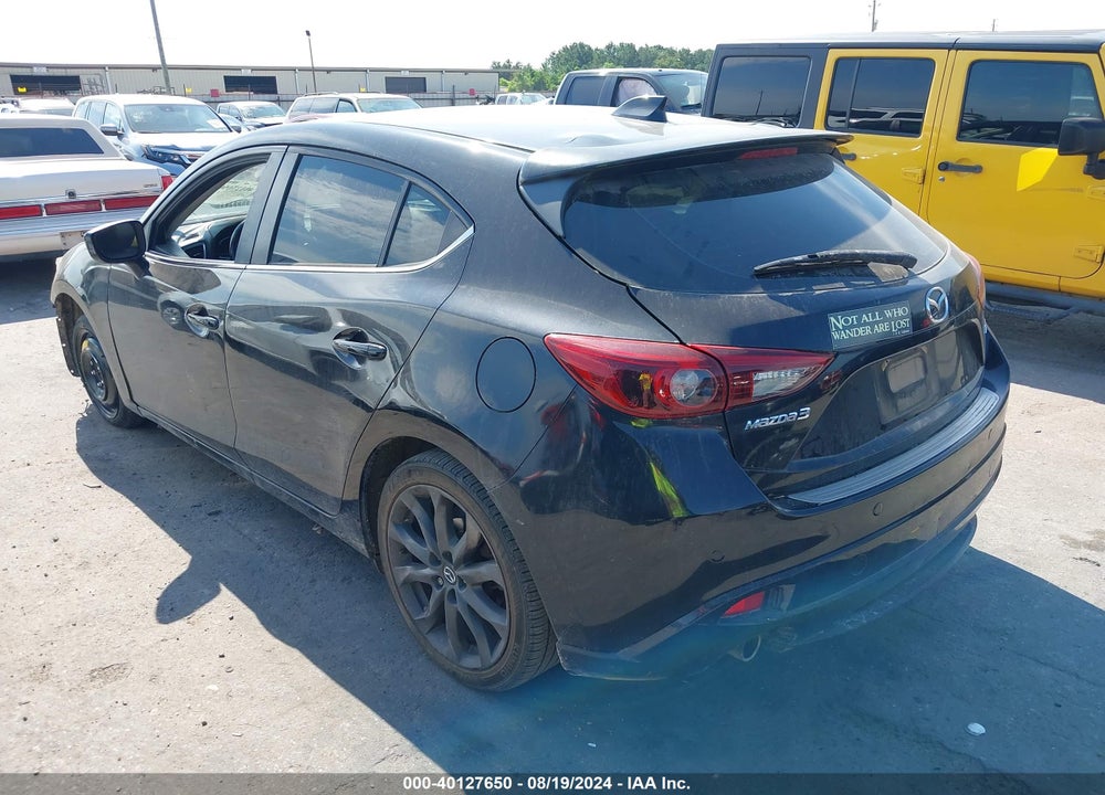 2014 MAZDA 3 S GRAND TOURING VIN: JM1BM1M32E1197701