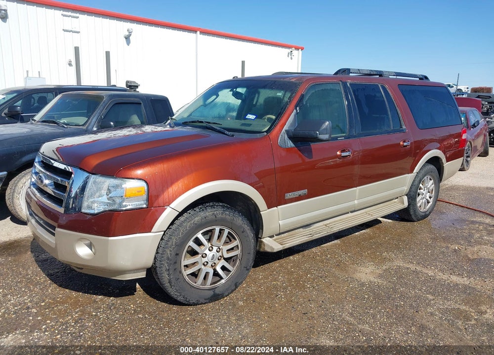 2008 FORD EXPEDITION EL EDDIE BAUER VIN: 1FMFK17578LA56731