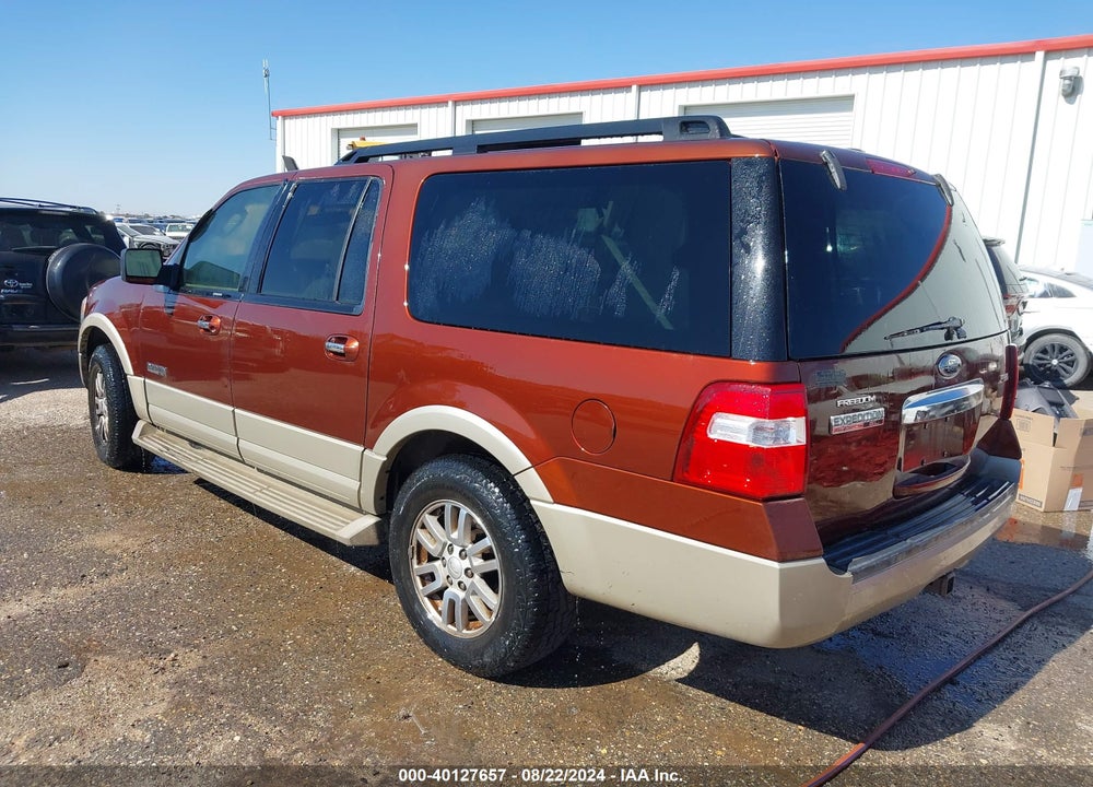 2008 FORD EXPEDITION EL EDDIE BAUER VIN: 1FMFK17578LA56731