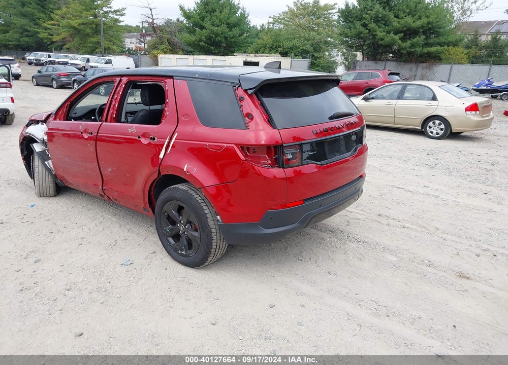 2020 LAND ROVER DISCOVERY SPORT S VIN: SALCJ2FX9LH862528