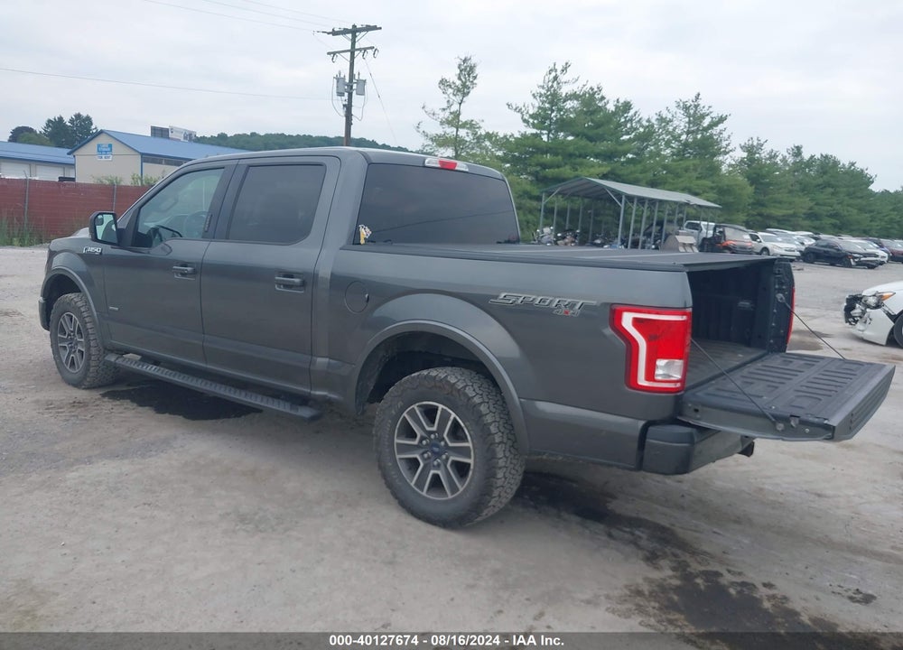 2017 FORD F-150 XLT VIN: 1FTEW1EPXHFB19876