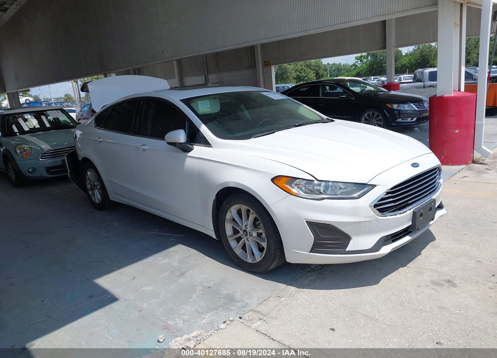 2020 FORD FUSION SE VIN: 3FA6P0HD0LR201324