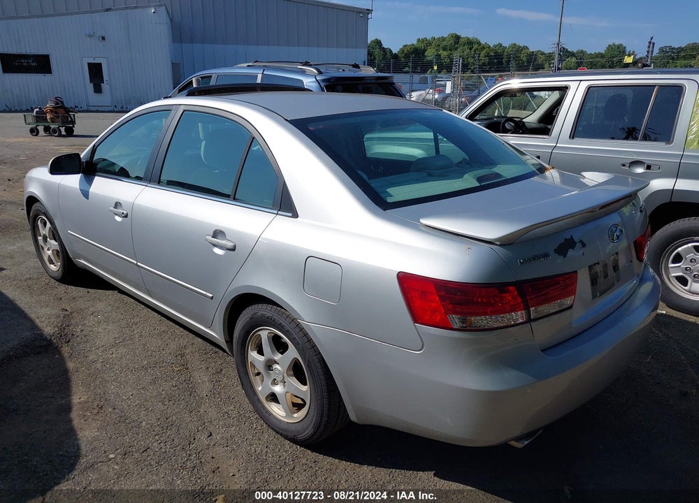 2006 HYUNDAI SONATA GLS V6/LX V6 VIN: 5NPEU46F16H049104