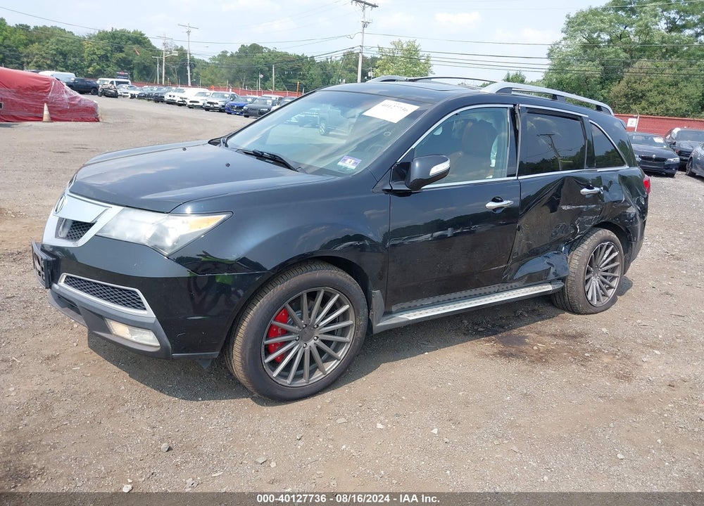 2013 ACURA MDX ADVANCE PACKAGE VIN: 2HNYD2H63DH510107