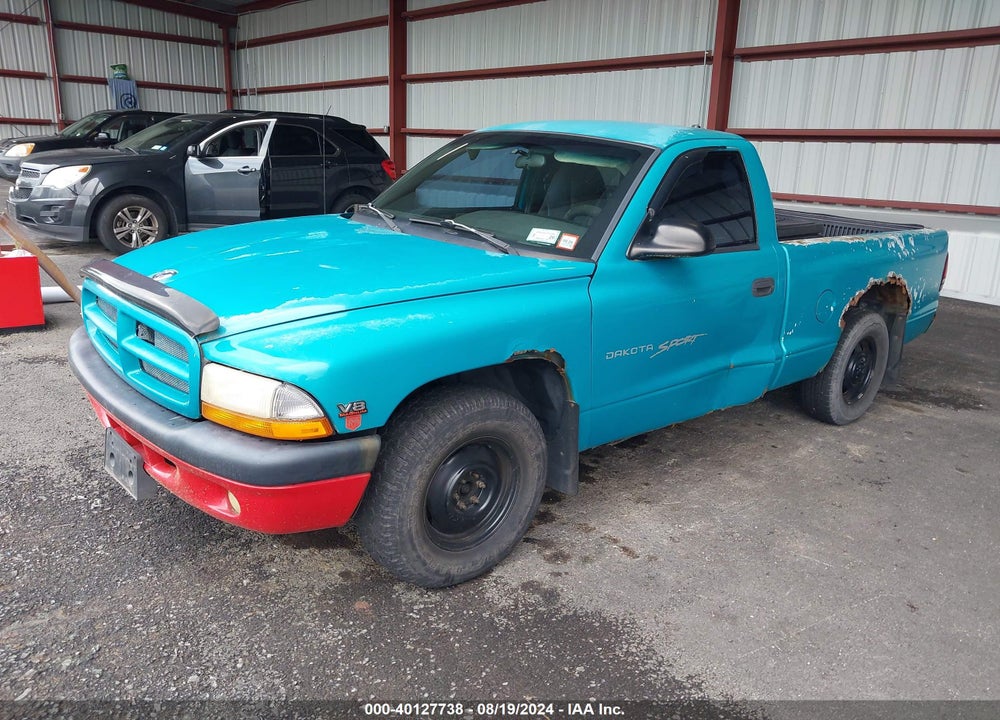 1997 DODGE DAKOTA SLT/SPORT VIN: 1B7FL26YXVS151305