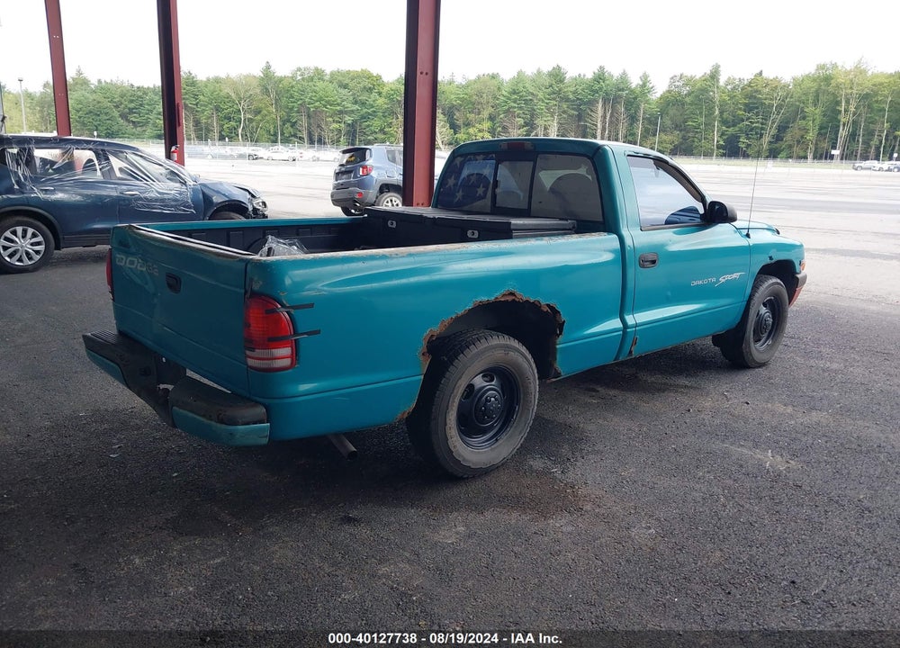 1997 DODGE DAKOTA SLT/SPORT VIN: 1B7FL26YXVS151305