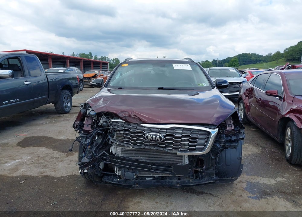 2020 KIA SORENTO 3.3L S VIN: 5XYPGDA54LG695481