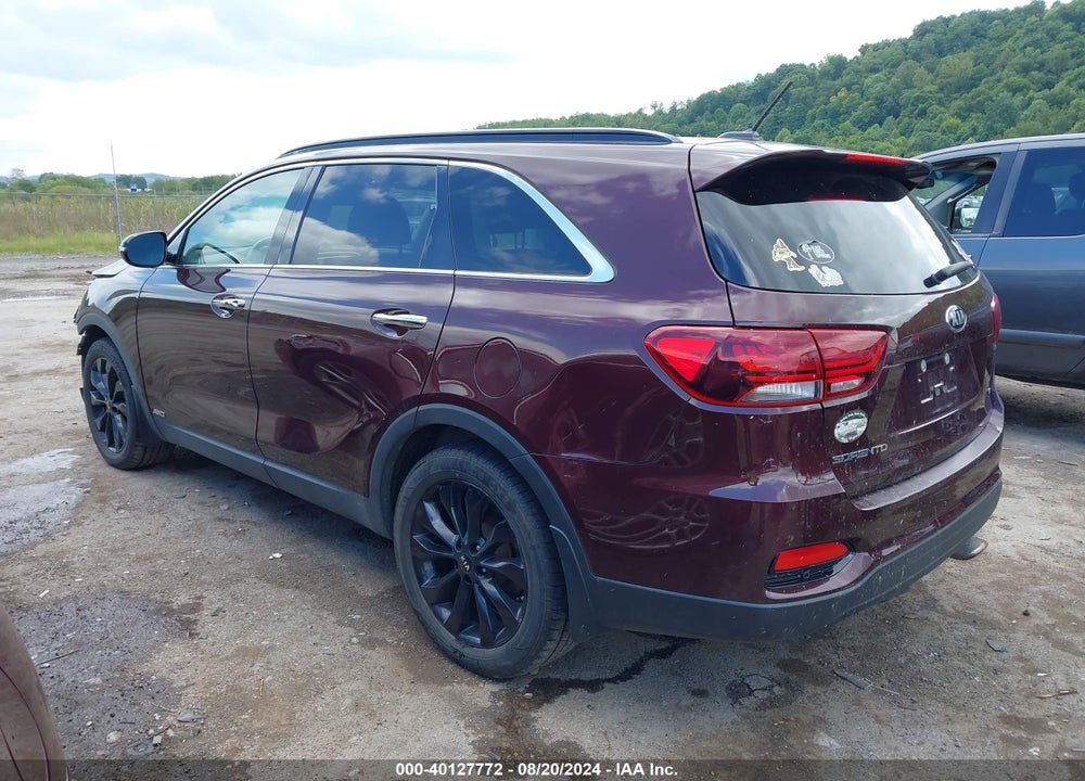 2020 KIA SORENTO 3.3L S VIN: 5XYPGDA54LG695481